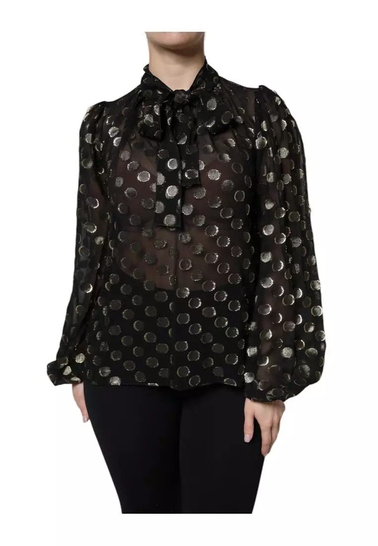 Buy Dolce Gabbana Sheer Organza Button-Up Shirt with 2025 Online