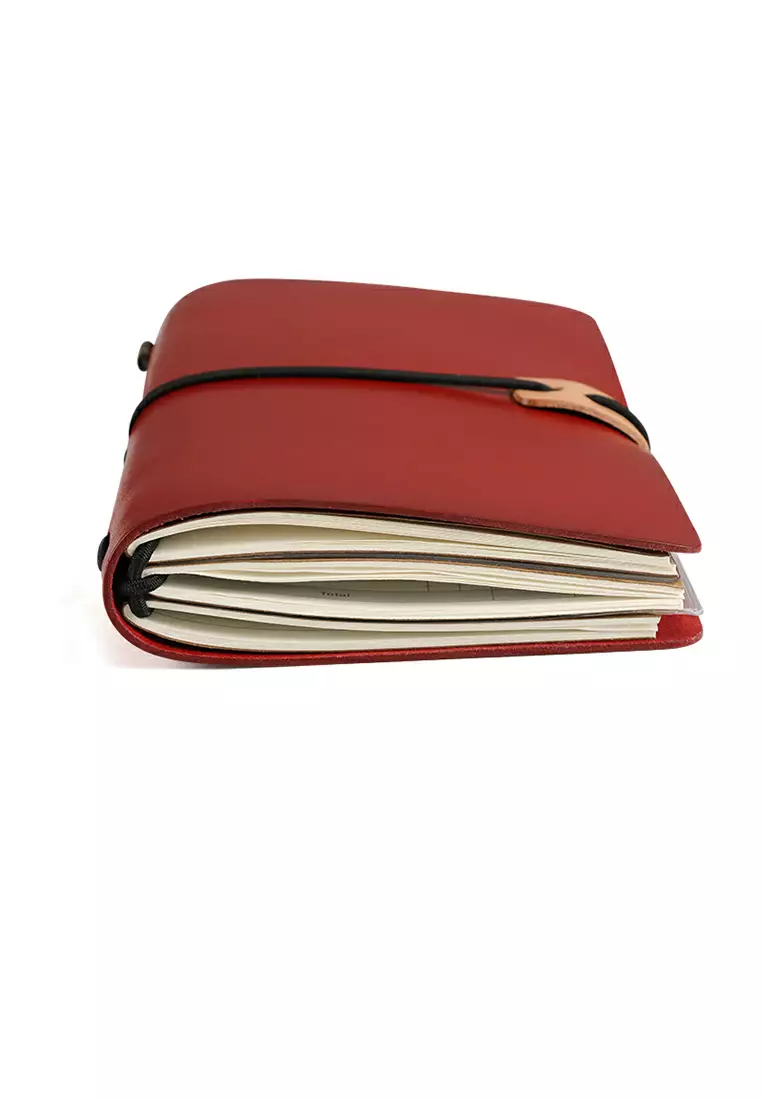 Handmade retro leather notebook