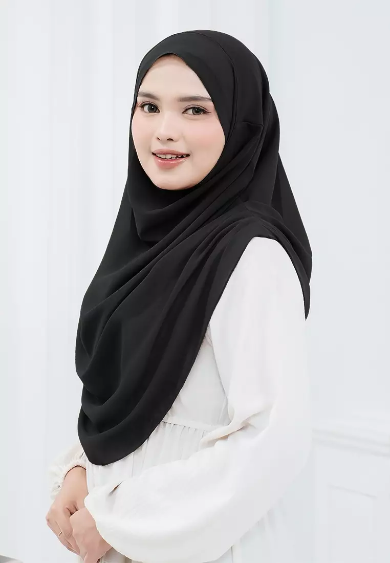 HIJAB INSTAN NASHWA - BLACK