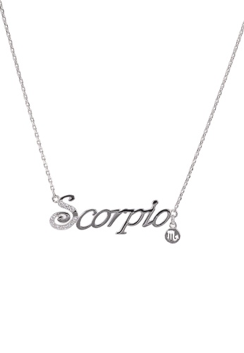 SO SEOUL silver Celestial Personalised Zodiac Necklace -  Scorpio 00D15ACB58EDDAGS_1