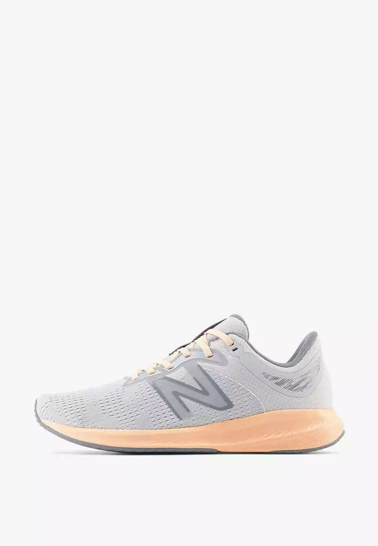 New balance gray running shoes store