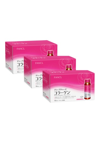 fancl htc collagen dx tense up drink 3 boxes x 10pcs x 50ml