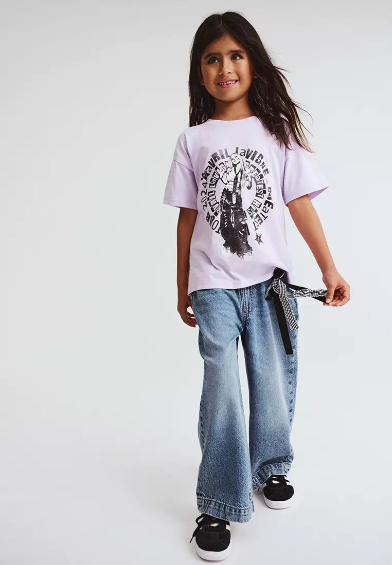 Licensed Drop Shoulder Short Sleeve Tee