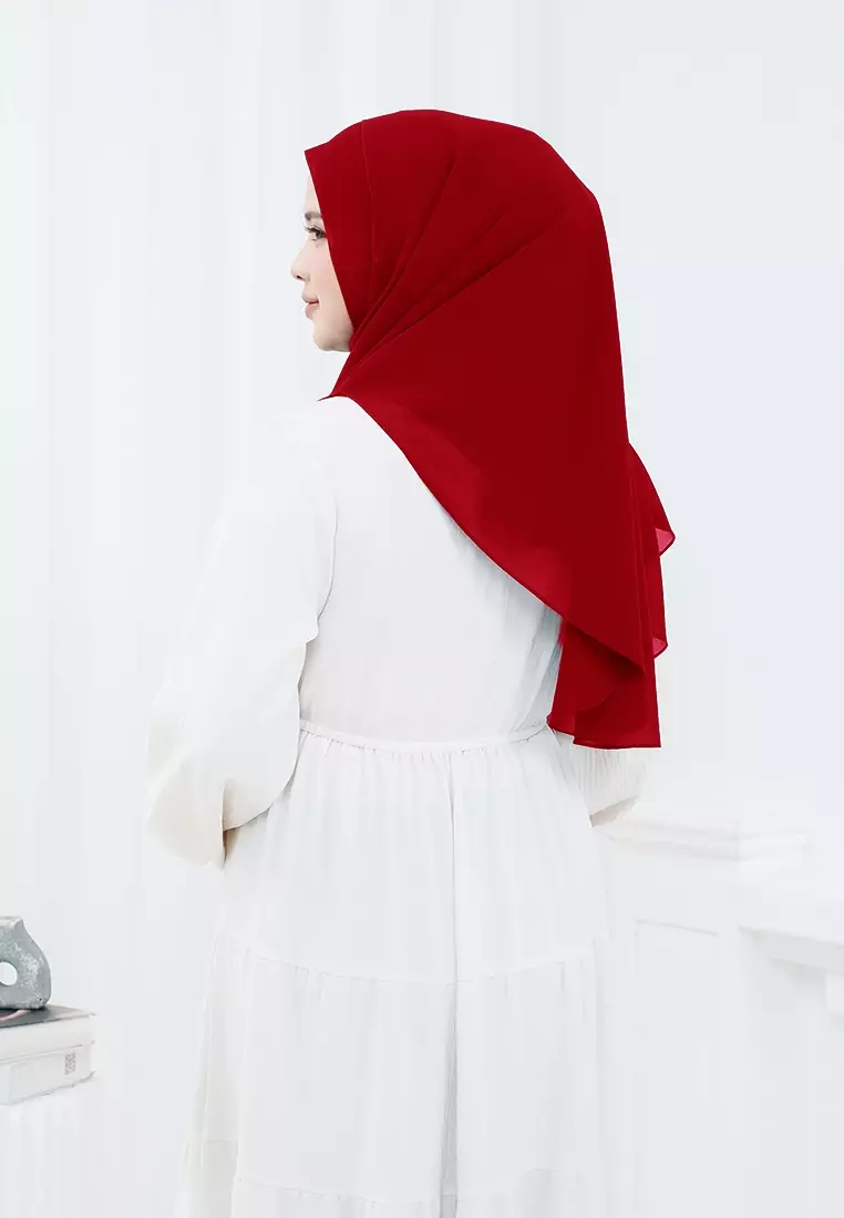 HIJAB INSTAN ZHAZA - MAROON