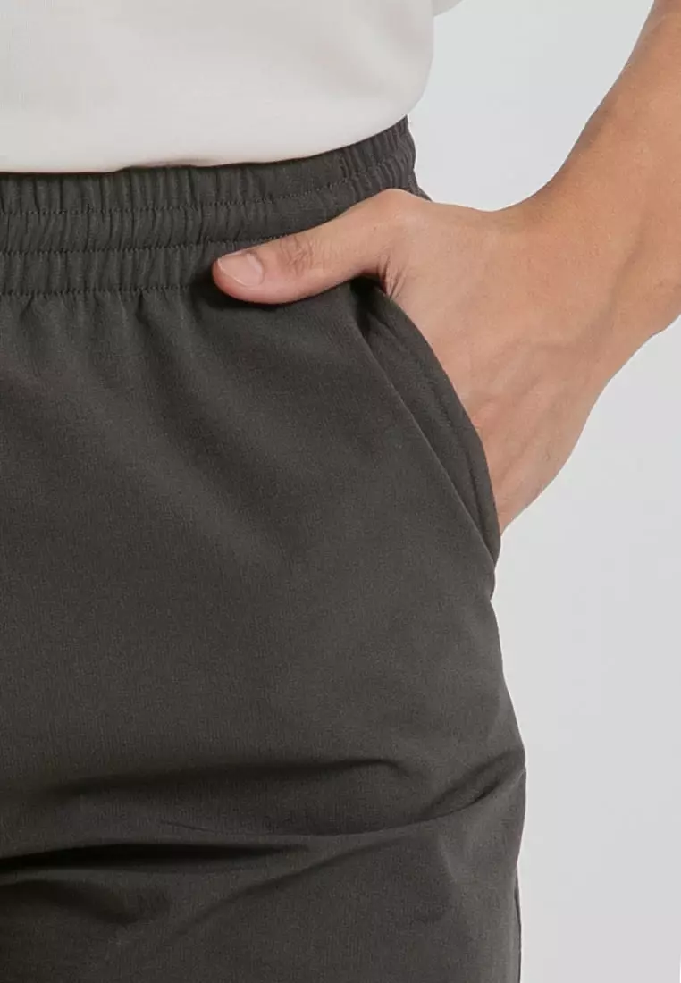 Forest Stretchable Men Shorts Casual Short Pants Men | Seluar Pendek Lelaki - 65856-03DkGrey