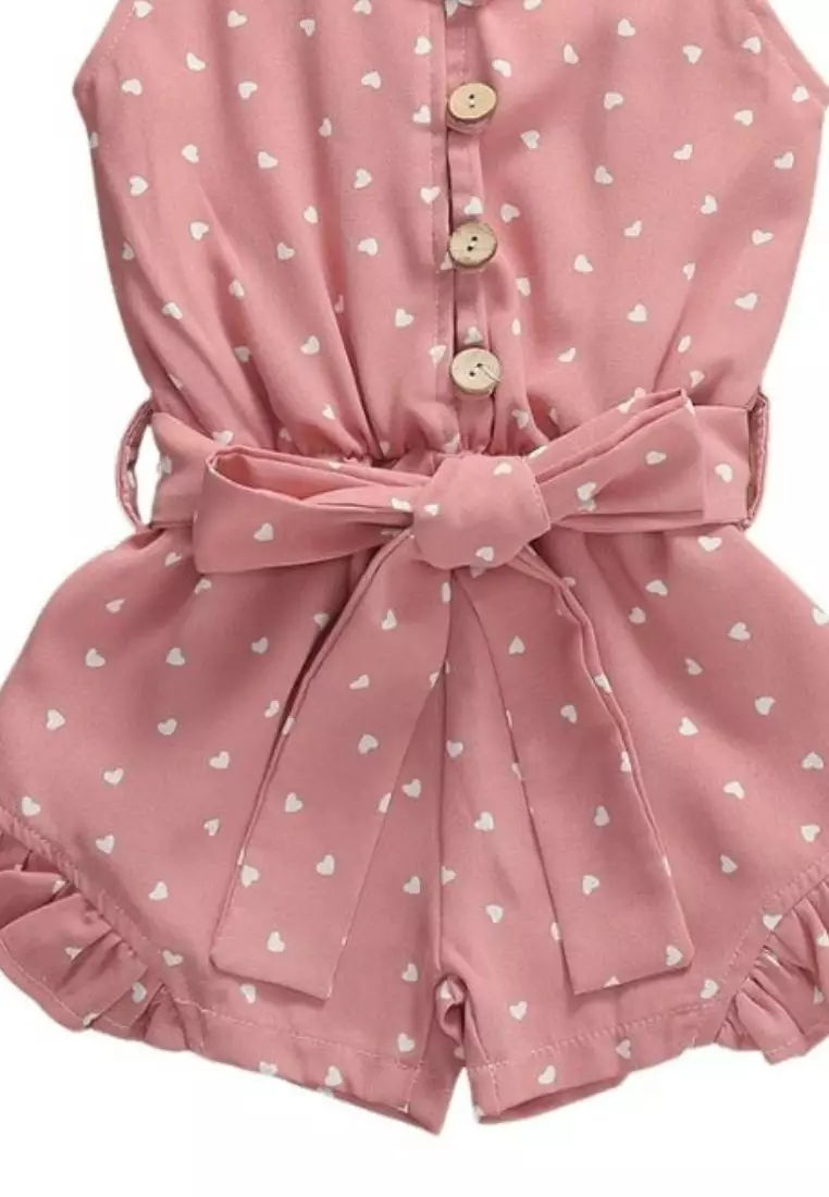 Wastin Romper - Pink
