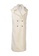 London Rag beige Sleeveless Double Breasted Teddy Coat in Cream C0BACAAC76809DGS_7