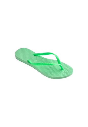 Havaianas green Women Slim Flip Flops 79A47SHCC70DB7GS_1