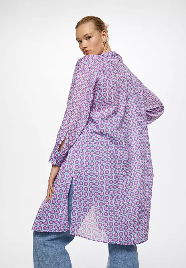 Geometric Print Shirt