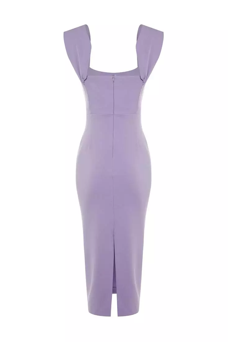 Velluto Tartaruga Collo Mini Abito, Velluto Nero, Collo Alto, Manica Corta, Vestito Di Velluto, - Italia - Foto 12