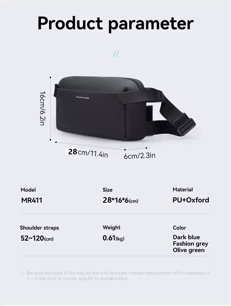 Mark Ryden Tas Selempang Pria Crossbody Sling Bag MR411 - GREEN