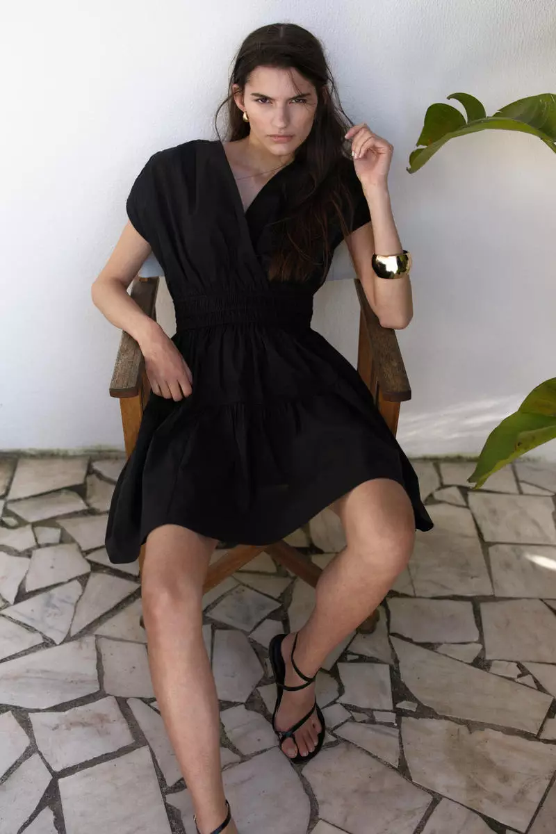 black dresses for plus size women Idia Plus Size Evening Gown In Black
