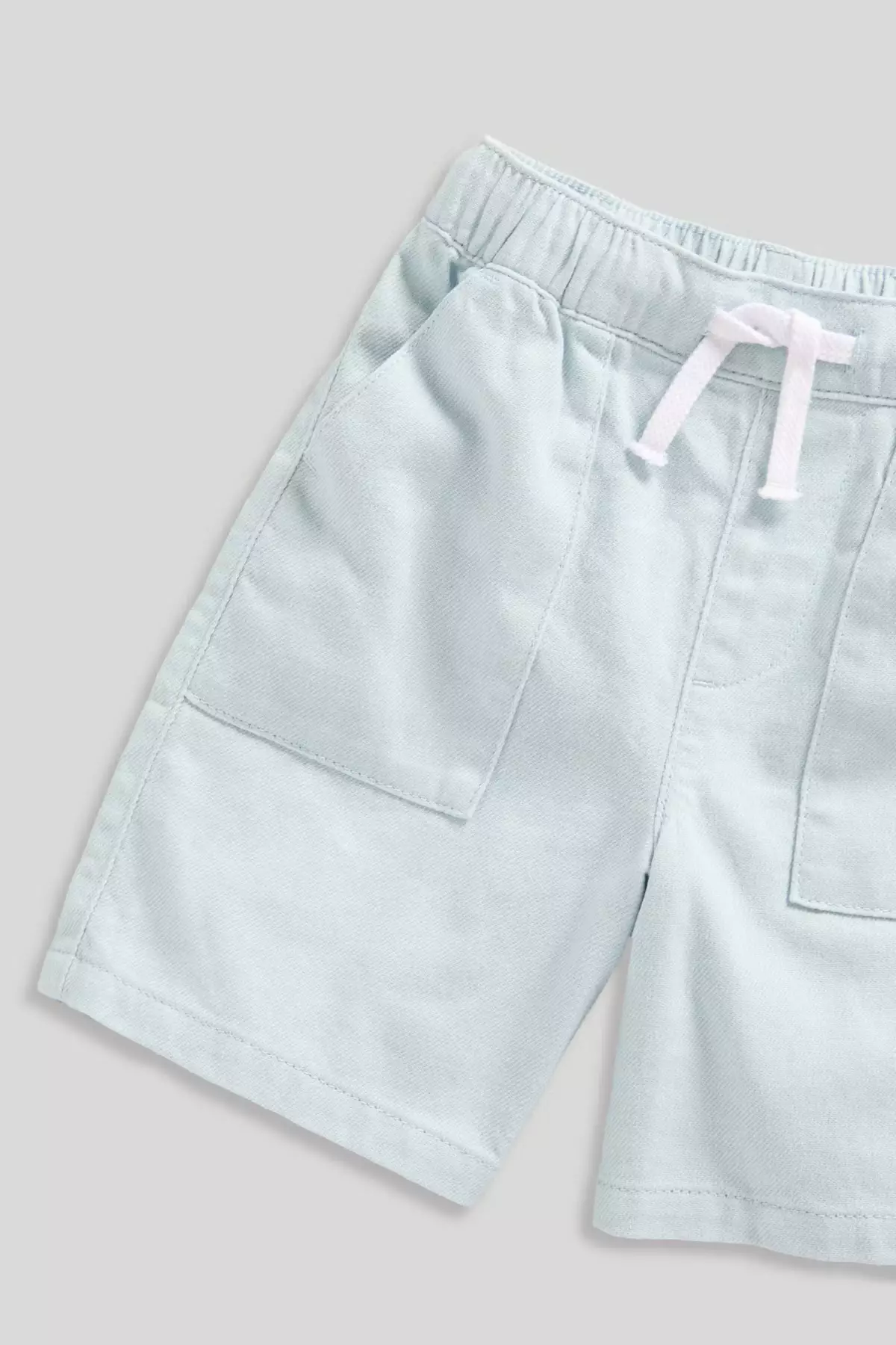 Mothercare Linen Blend Shorts - Celana Anak Laki-laki (Biru)