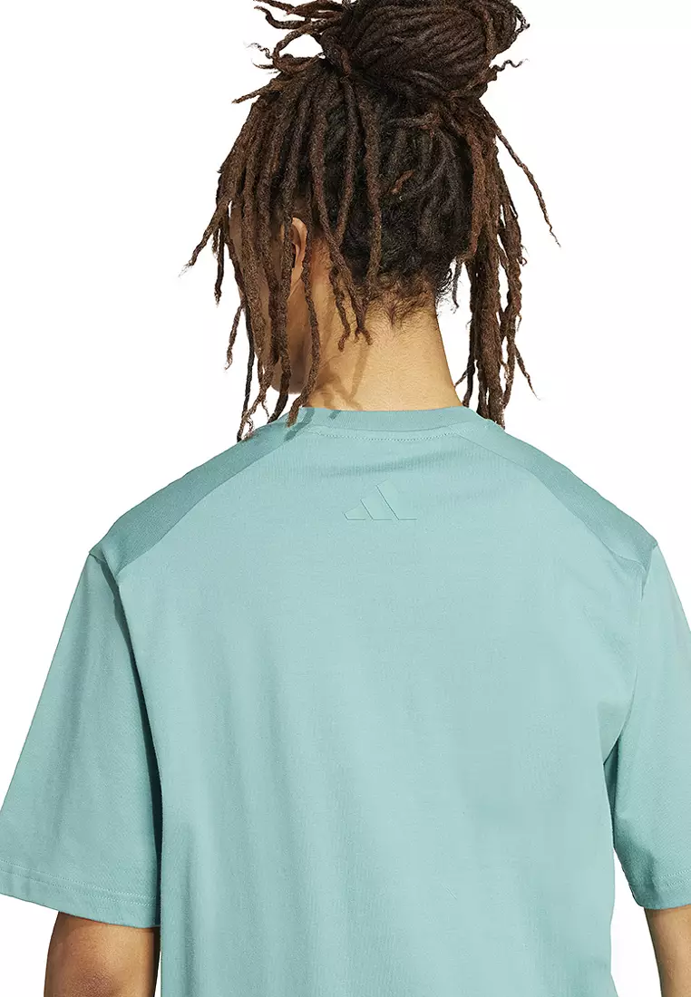 Dog Sock Patch Graphic T-Shirt