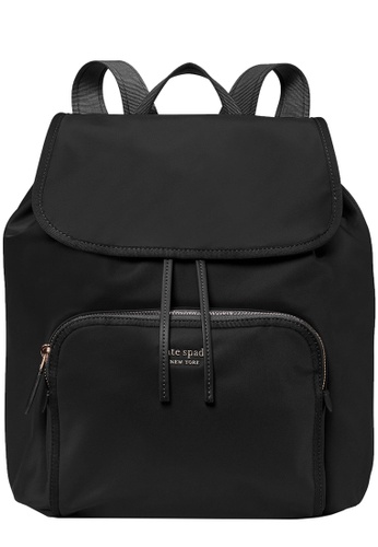 Kate Spade Kate Spade The Little Better Sam Nylon Medium Backpack Bag in  Black k4467 | ZALORA Philippines