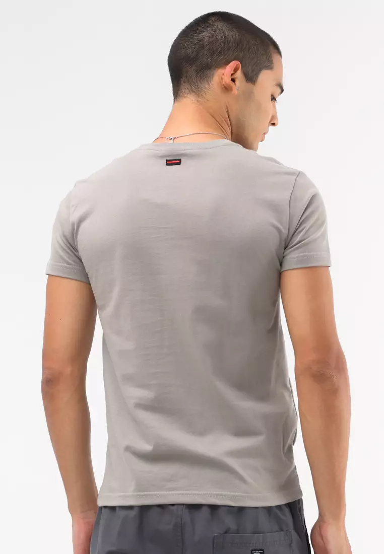 Round Neck Muscle Fit T-shirt