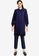 ONLY navy Marthina Long Sleeves Oversized Shirt DFAD3AA7A30852GS_4