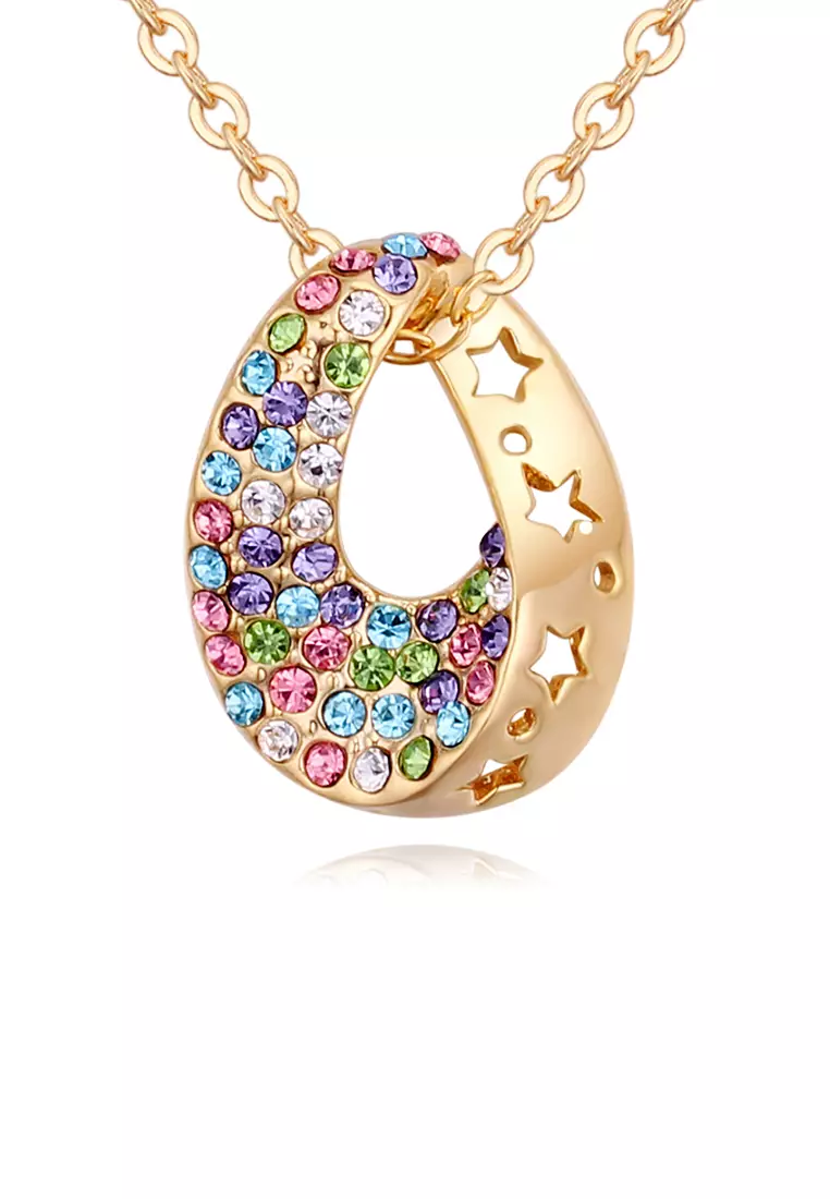 Buy Urban Outlier Crystal Necklace 130697 Online ZALORA Malaysia