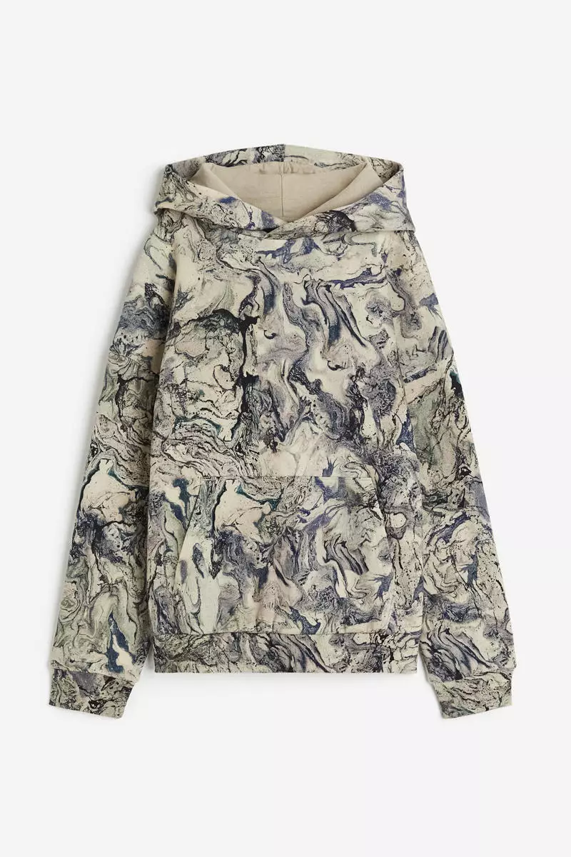 H&m floral hoodie best sale