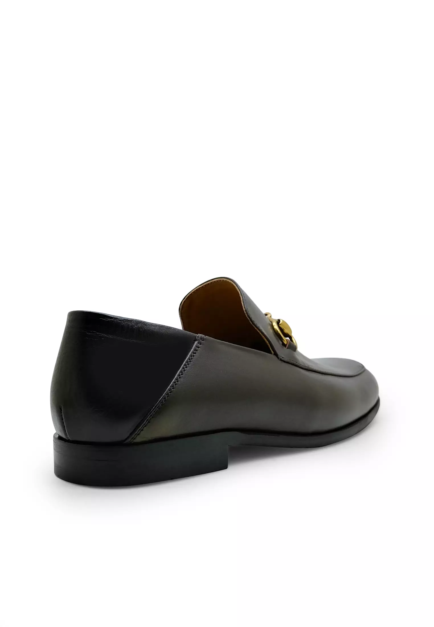 Ronnie Sepatu Pantofel Formal pesta Pria Kulit Asli