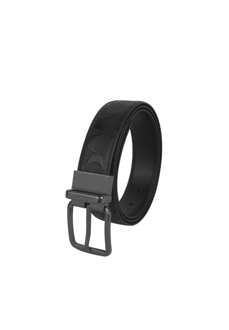 Harness Buckle Cut To Size Reversible Belt 38mm CQ024BLK