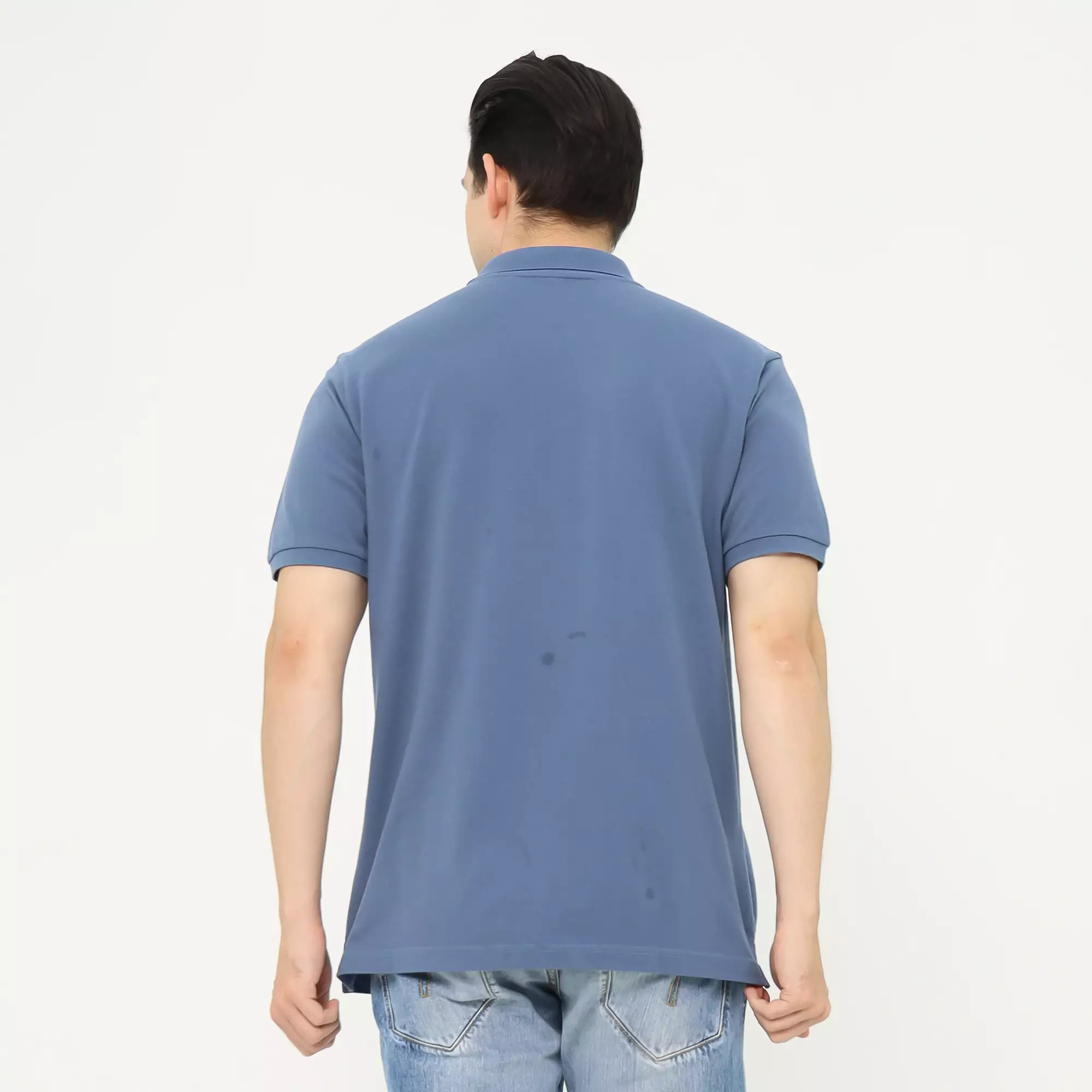 Hammer Men Polo Basic Z1PO001B1 | Kaos Kerah Lengan Pendek Pria Biru