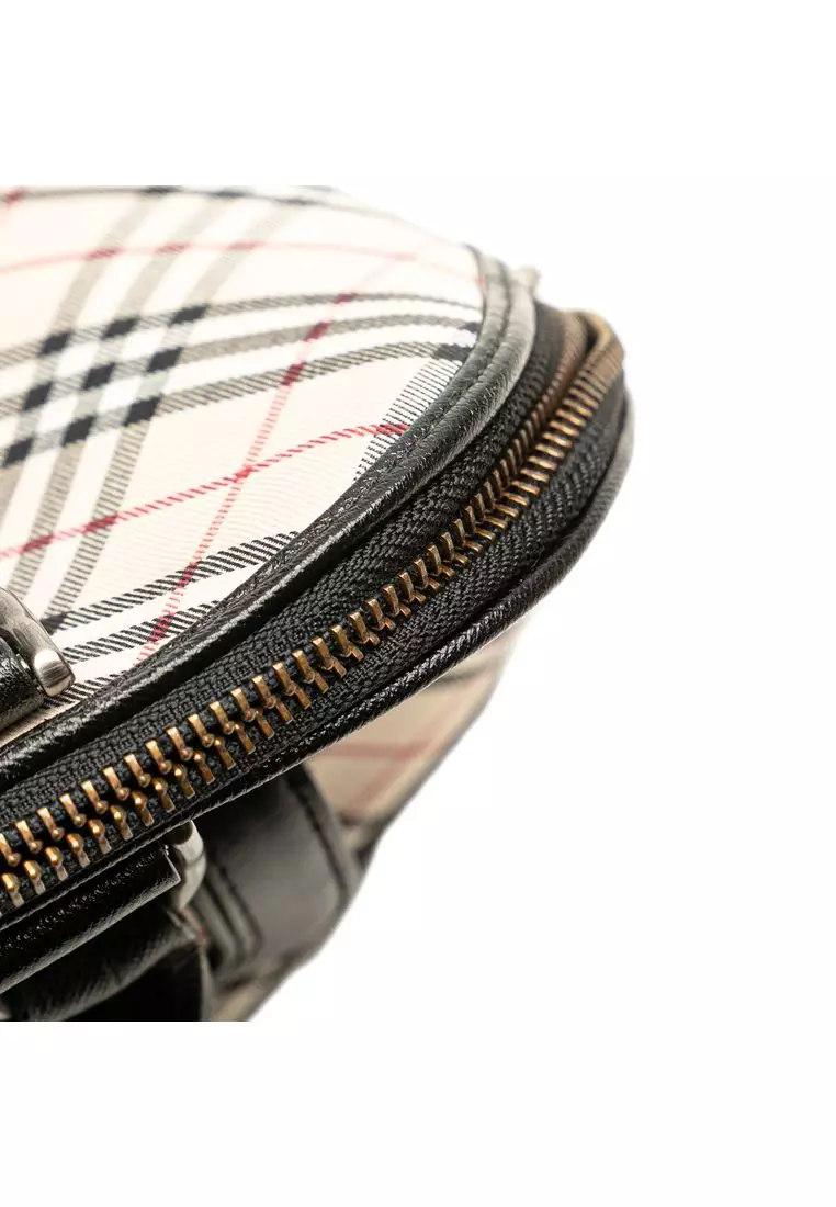 Buy Burberry Pre-Loved Burberry Nova Check Canvas Handbag Online ...