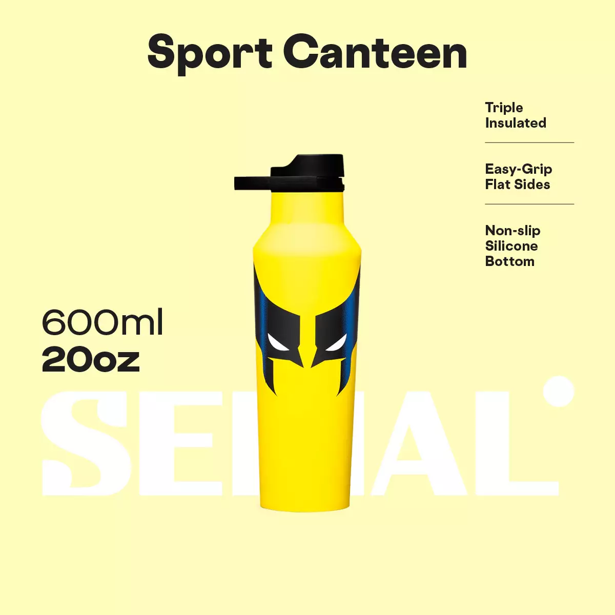 CORKCICLE Sport Canteen 20oz - Wolverine