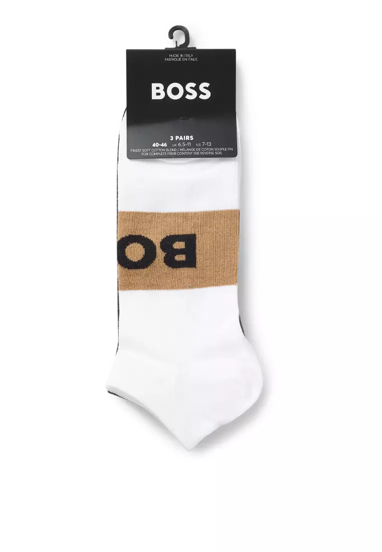 Ankle Length Socks 3 Pack - BOSS Mainline