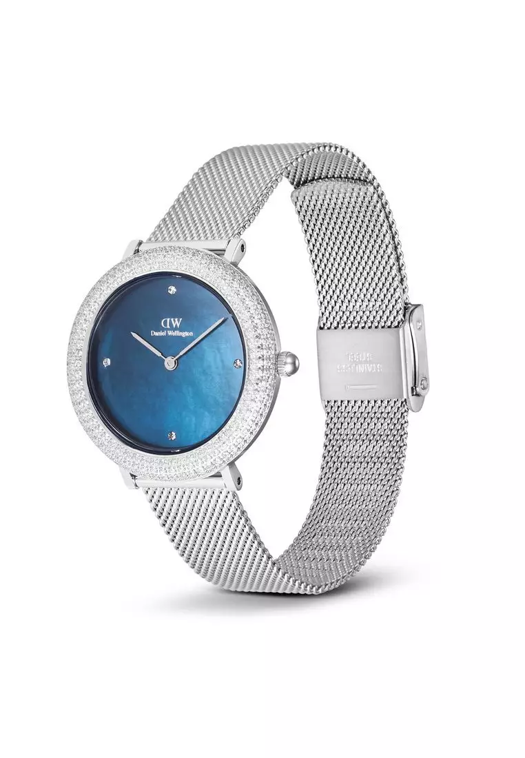 Crystalline Bezel Sterling Blue - Women Watch stainless steel watch DW Official Authentic Original