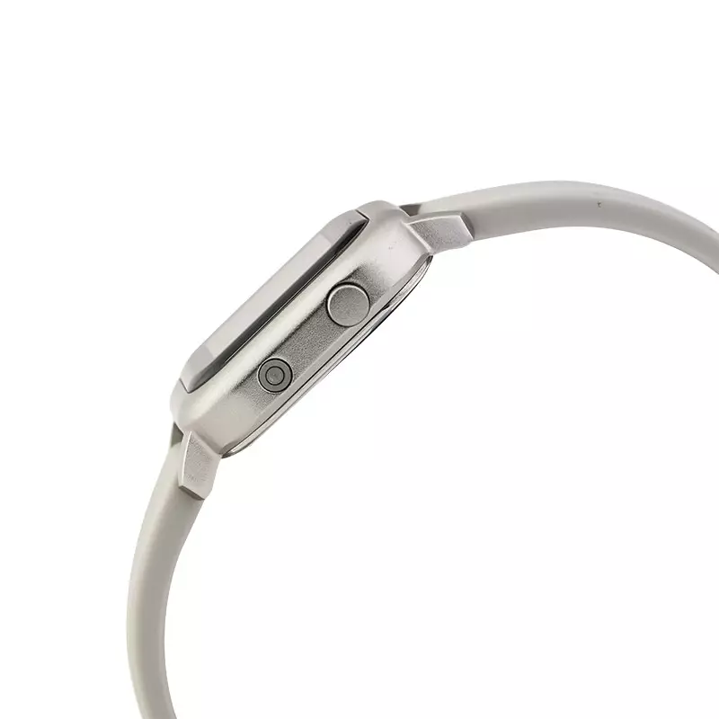 Jam Tangan Wanita Alexandre Christie Digi AC 9392 LH RGRBA Digital Dial Grey Rubber Strap