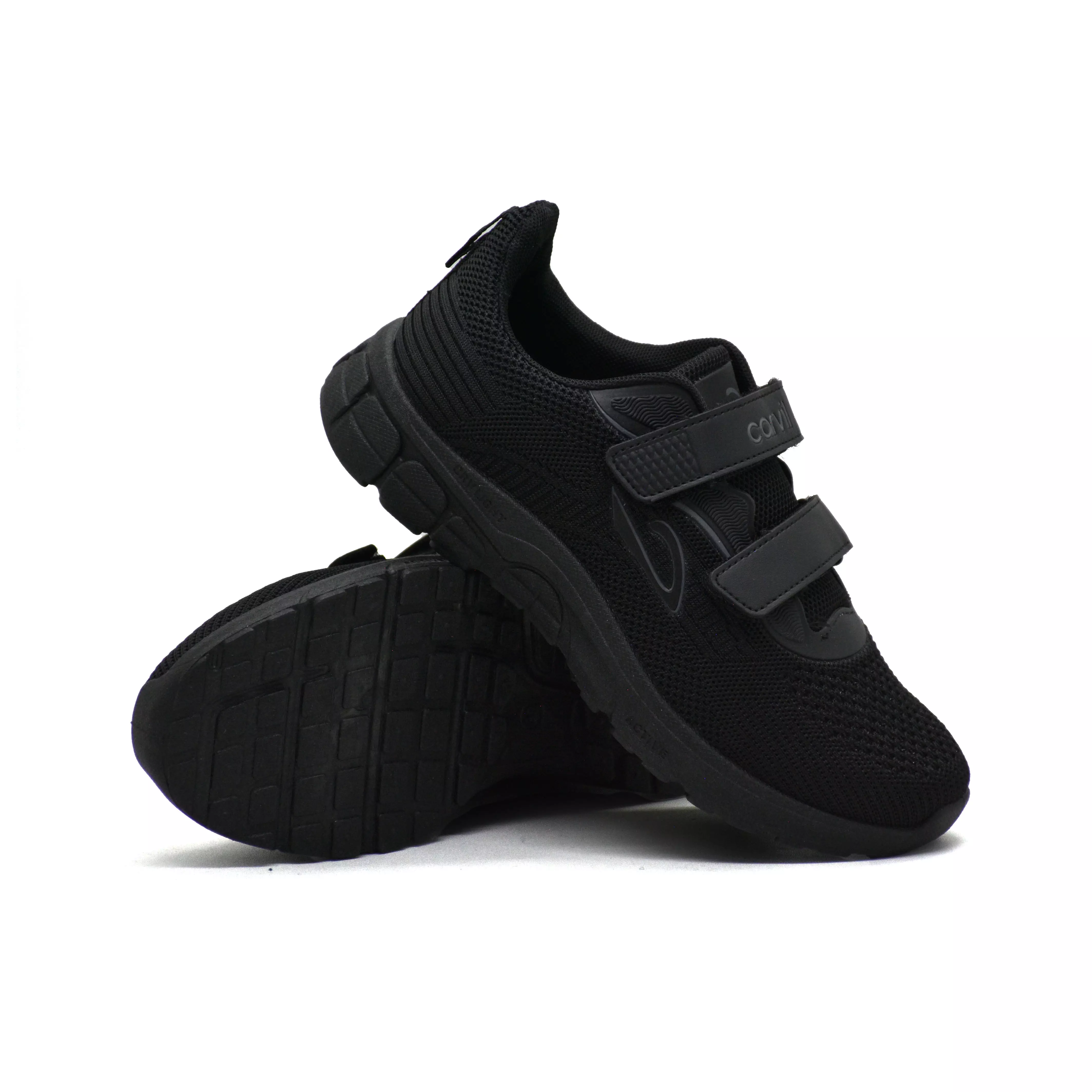 Carvil Sepatu Anak Glasgow-01 Black/Black