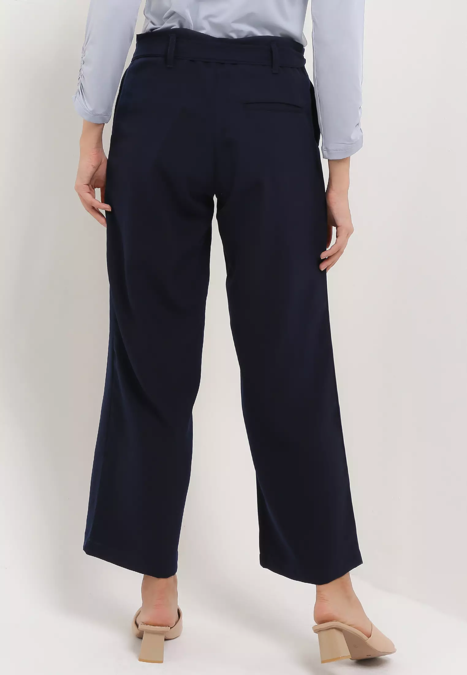 MFMW Miriki Celana Panjang Kulot Navy