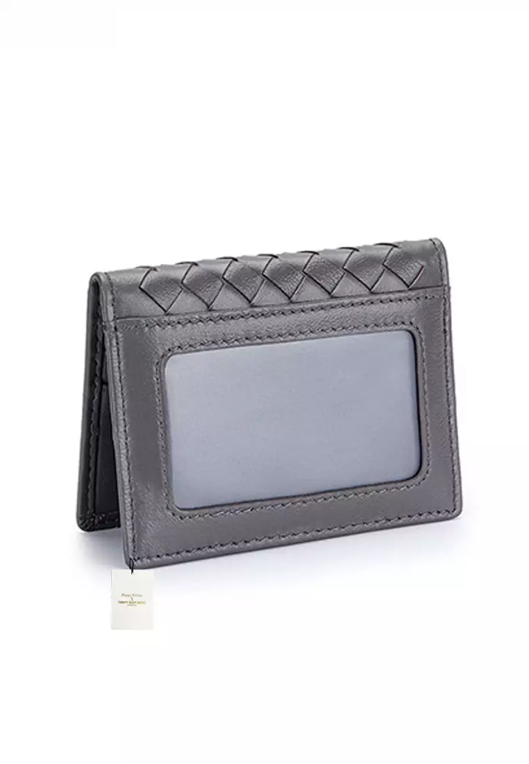 Weave Sheepskin Multi-Slot Card Holder JW YT-8861