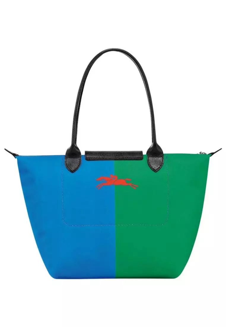 Longchamp X Robert Indiana Tote Bag M Red