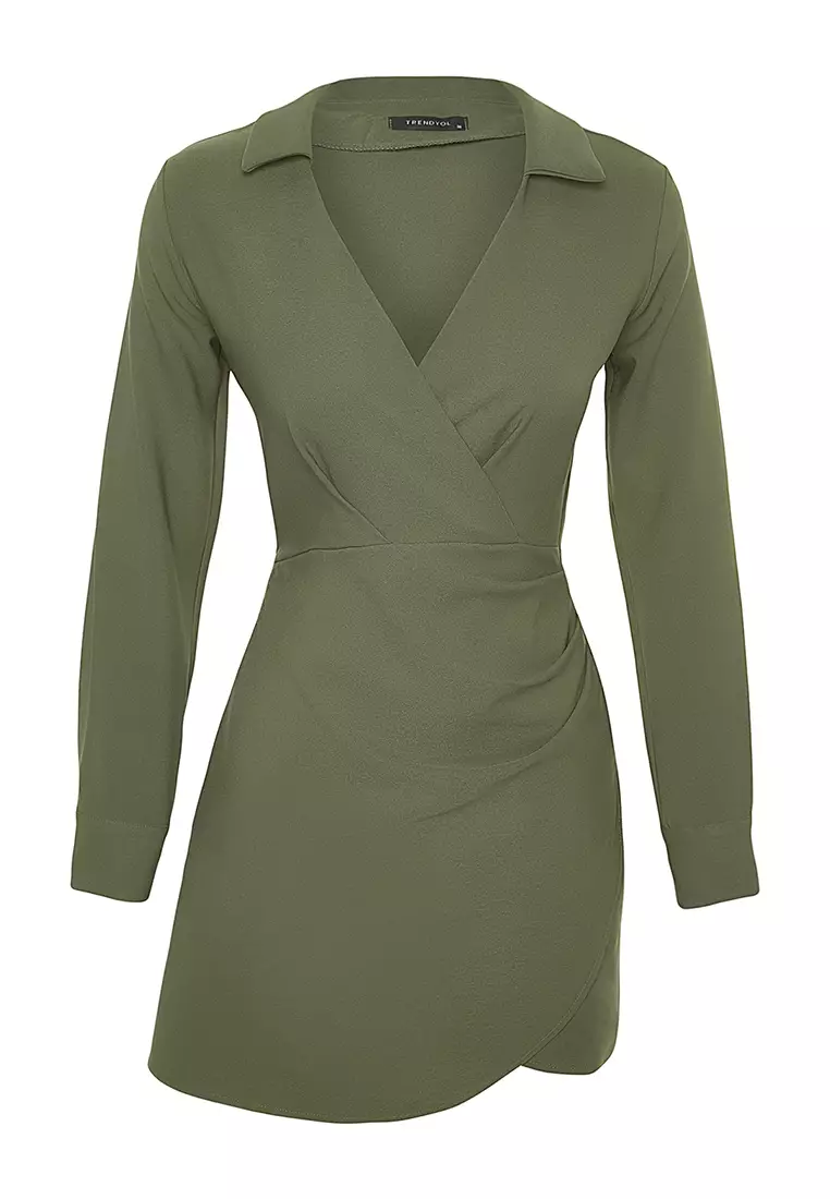 Drape Effect Mini Dress