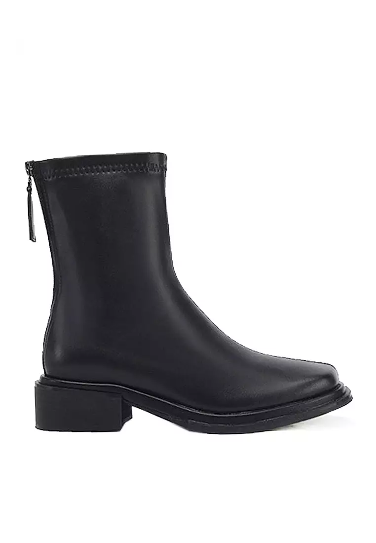 Discount on Twenty Eight Shoes  shoes - SKU: VANSA  Unique Square Toe Stretch Boots  VSW-B8183