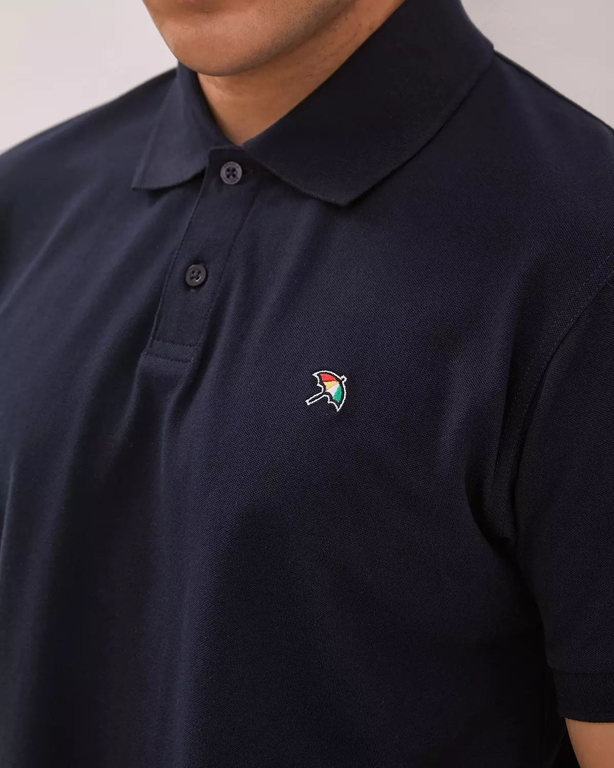 MEN'S BASIC NAVY POLO SHIRT