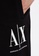 Armani Exchange black Icon Logo Men's Sweatpants Black F7F34AABD87415GS_4