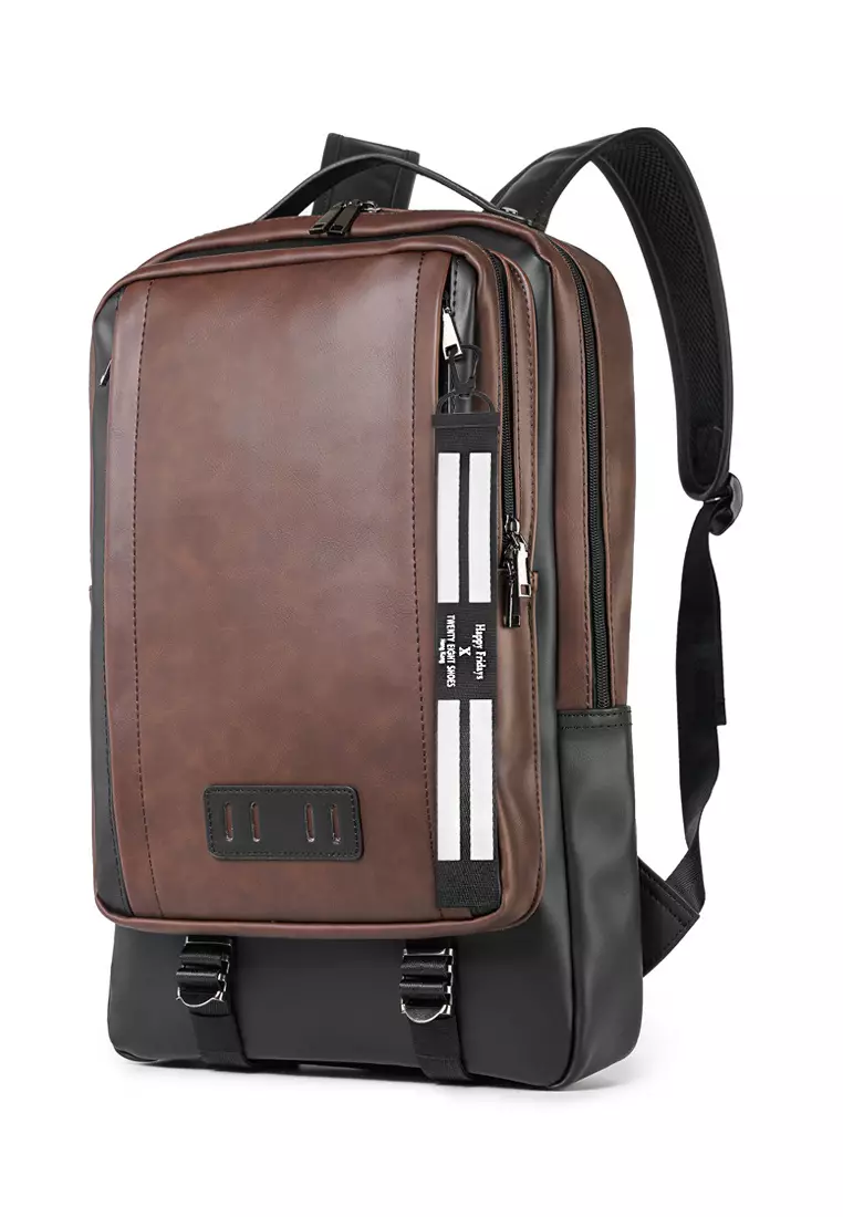 復古仿皮休閒旅行背包 ET22203