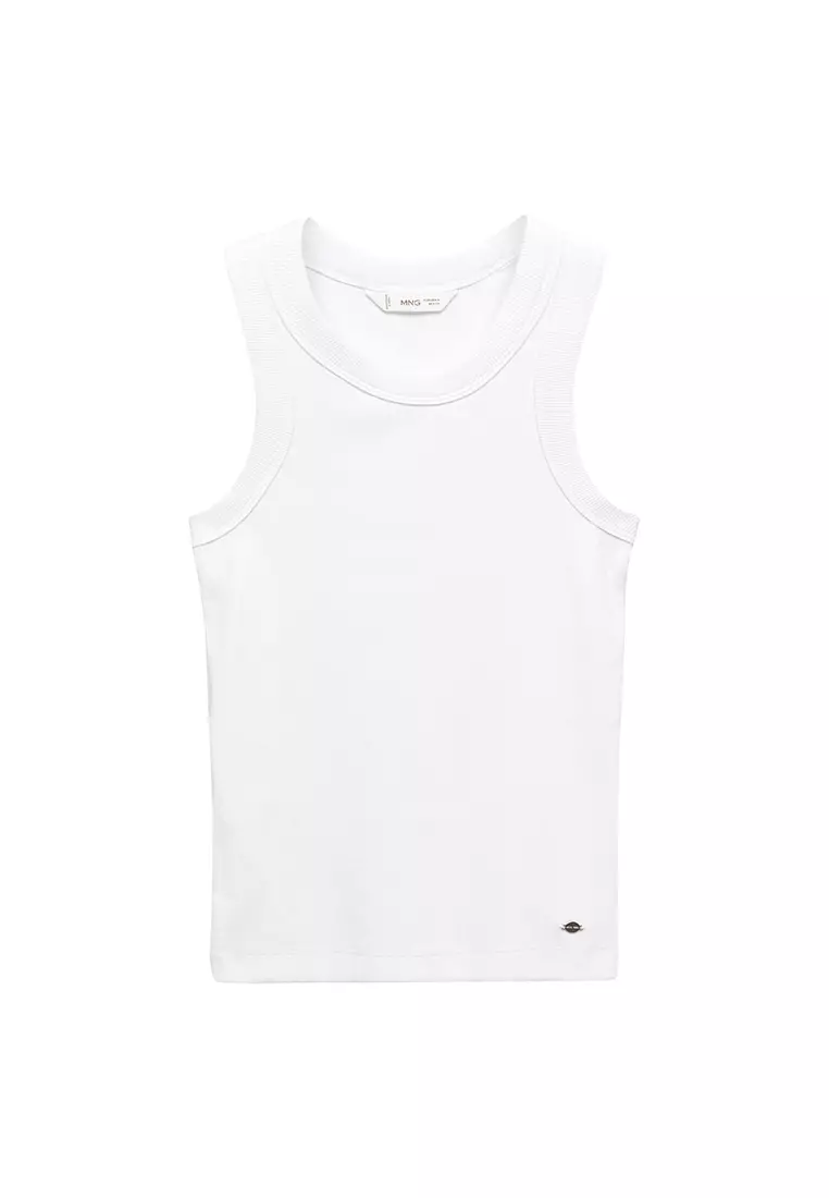 COTTON TANK TOP - White