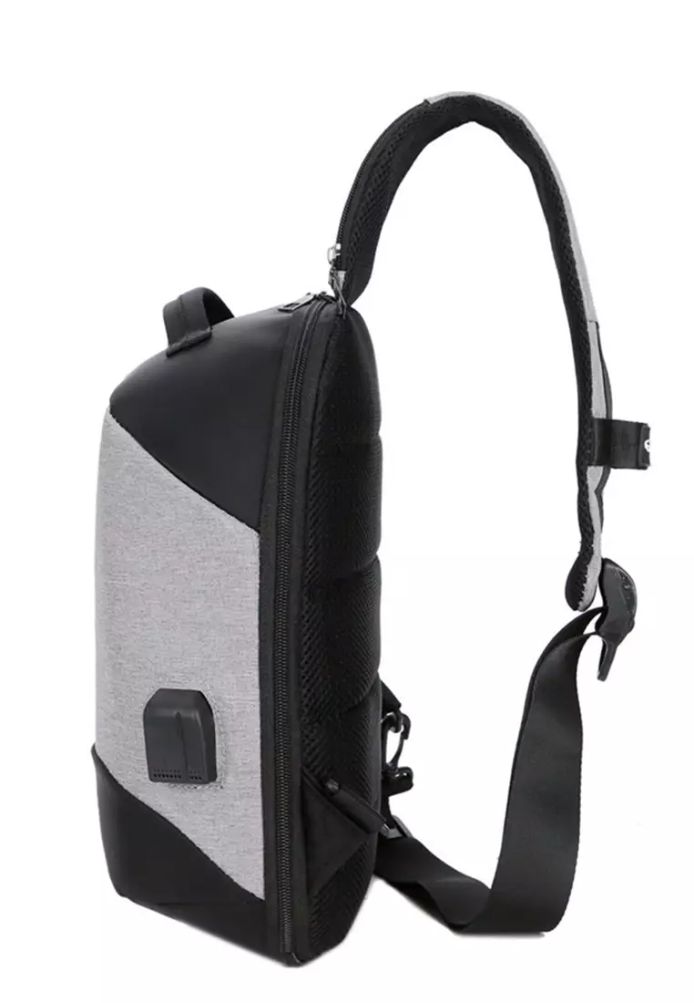 Buy Jackbox Anti Theft Large Capacity USB Charging Port Messenger Bag