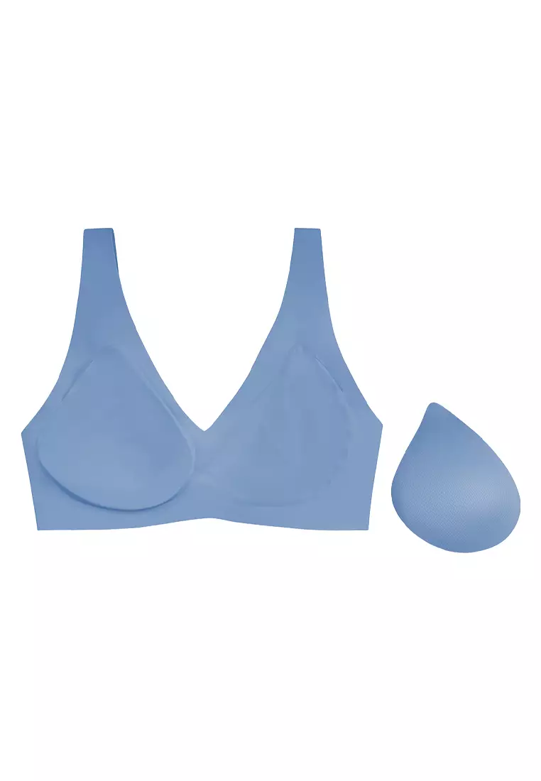 Sloggi Zero Feel Soft Bra For Women - Chambray