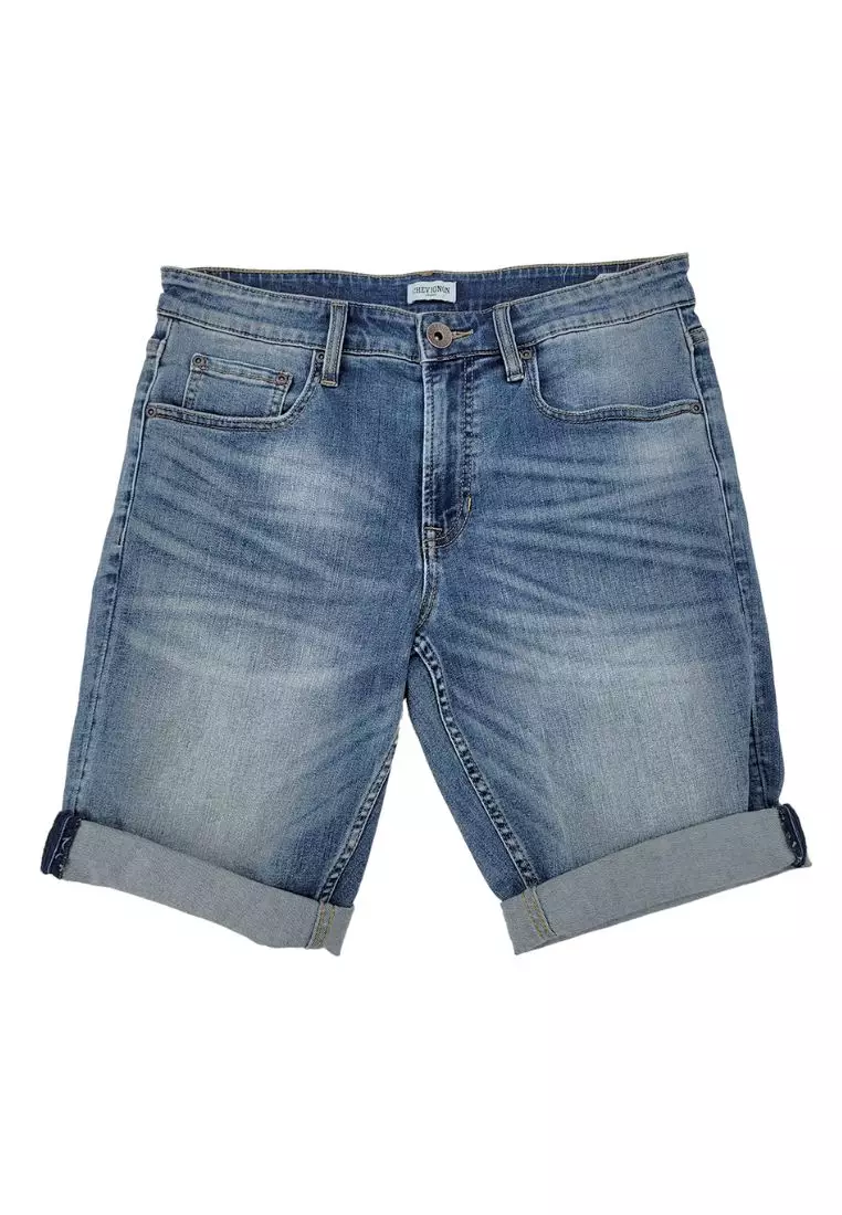 Buy Chevignon Men's Slim Fit Short jeans 2025 Online ZALORA