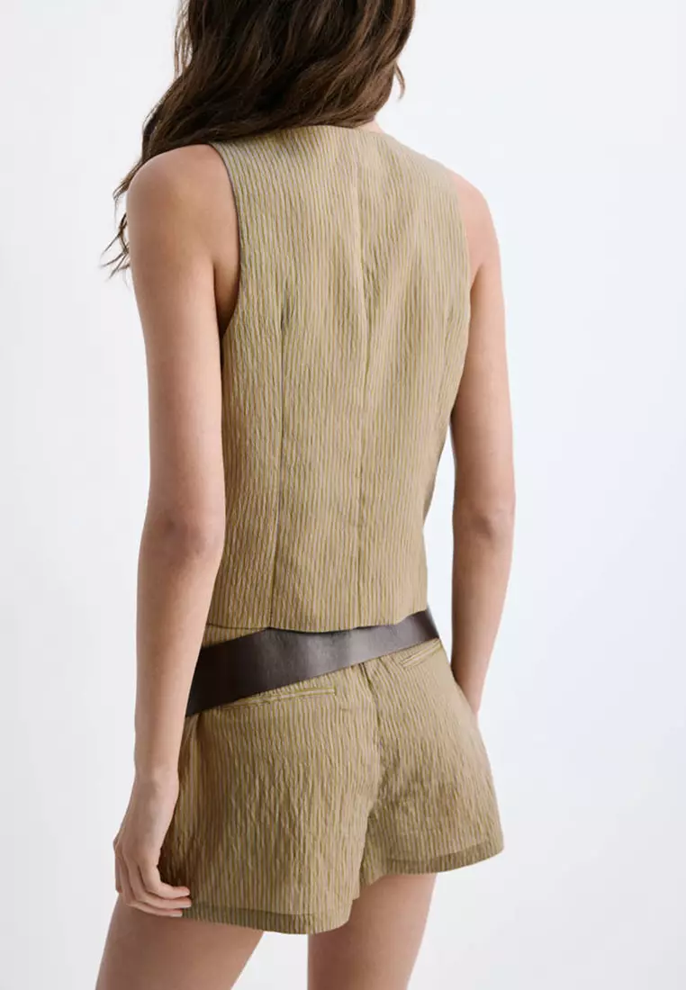 Alamar Striped Gilet