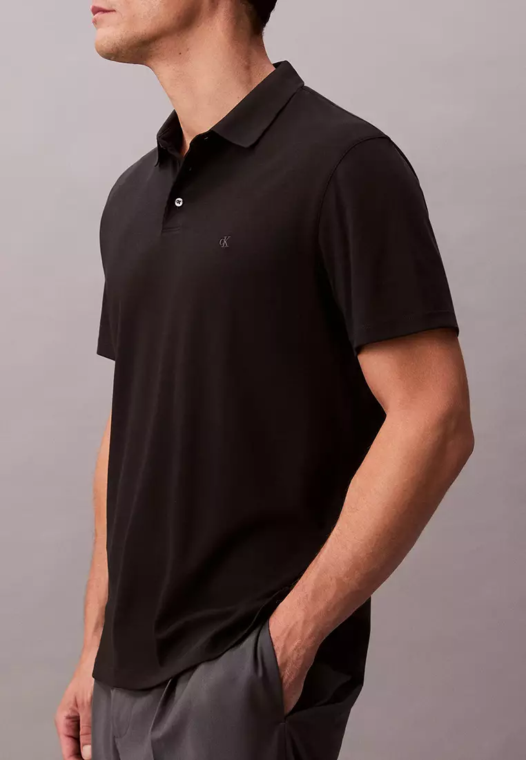 Pima Cotton Polo Shirt - Calvin Klein