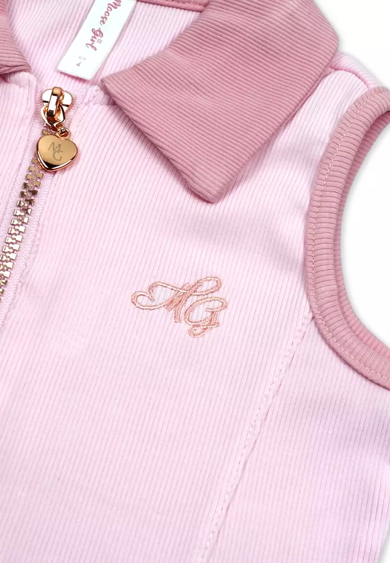 Girls Blouse With Embroidery Details