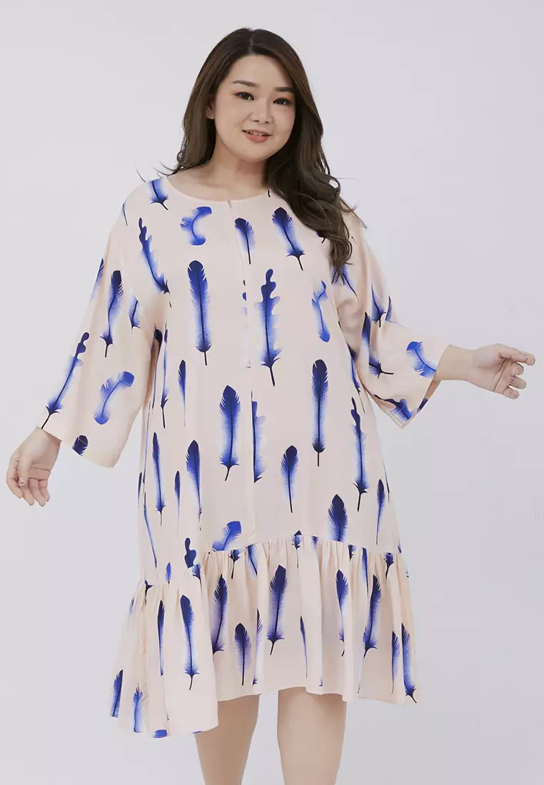 Plus Size Homewear Dress Erlis