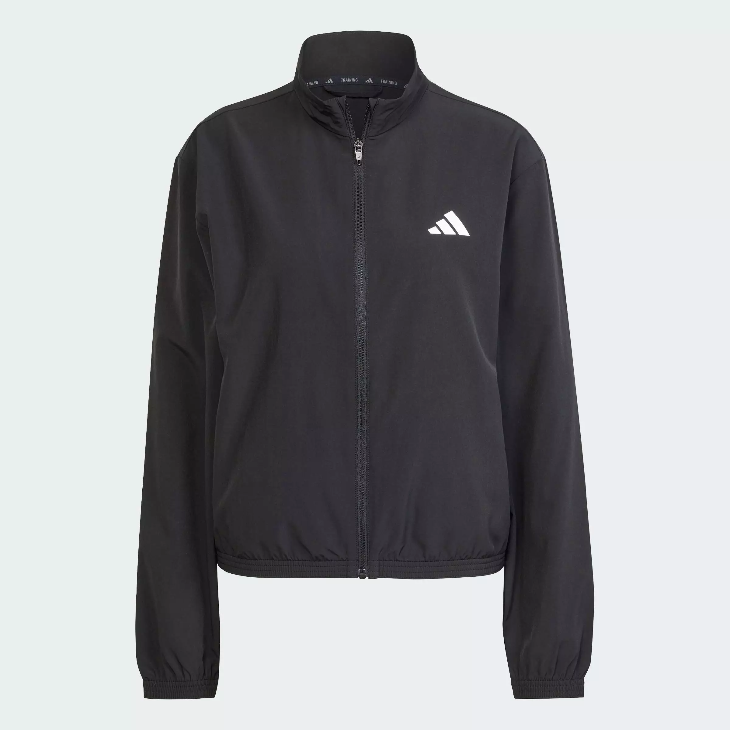 Gym & Training Train Essentials 3-Stripes Woven Warm-Up Jacket Women Black JD6539