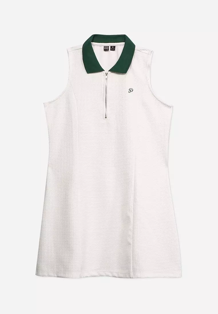 White discount tennis dress